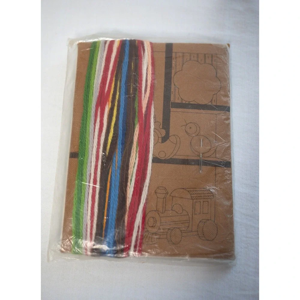 Sunset Designs Jiffy Stitchery Boys Memory Box New Vintage Kit 727 5x7